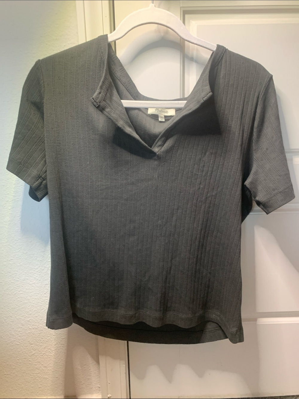 Madewell Charcoal Grey Tee